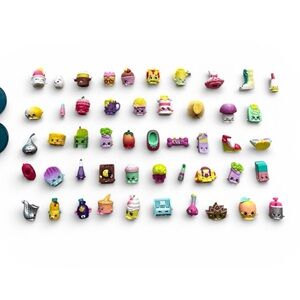 Shopkins Lot of Toys Different Seasons and Sets Ultra Rare and Rare 51 Pieces